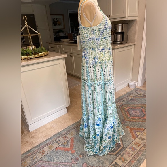 Rococo Sand Elan Maxi Dress with Lace Trim - Picture 4 of 10